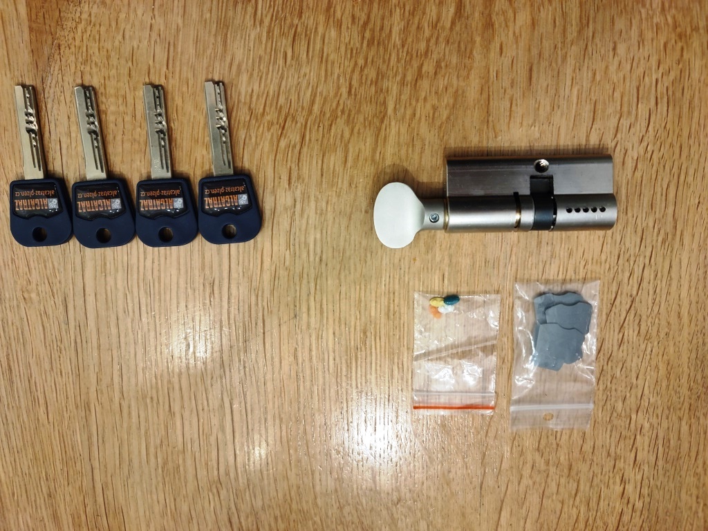 bezpečnostní vložka zámku Mul-T-Lock