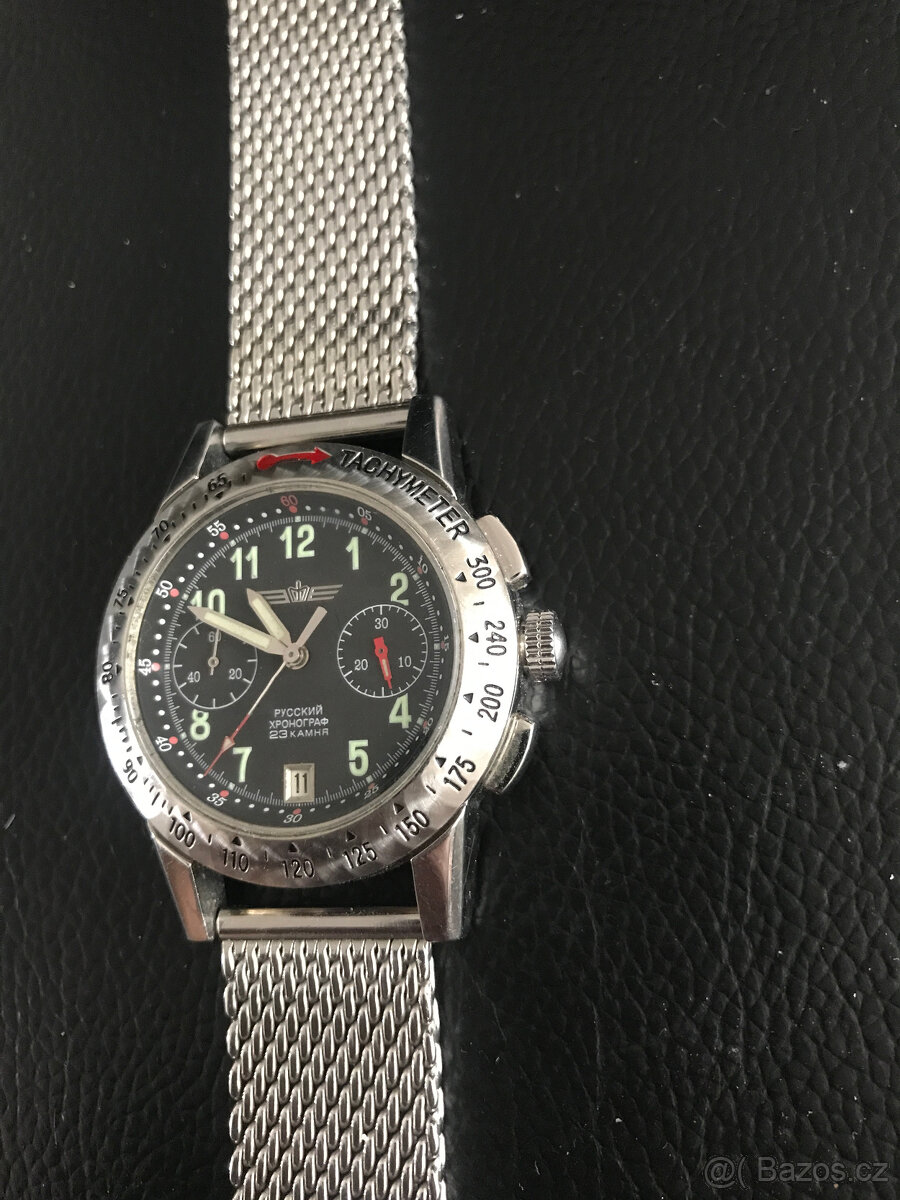 POLJOT CHRONOGRAPH - RUČNÍ NÁTAH- LIMITKA