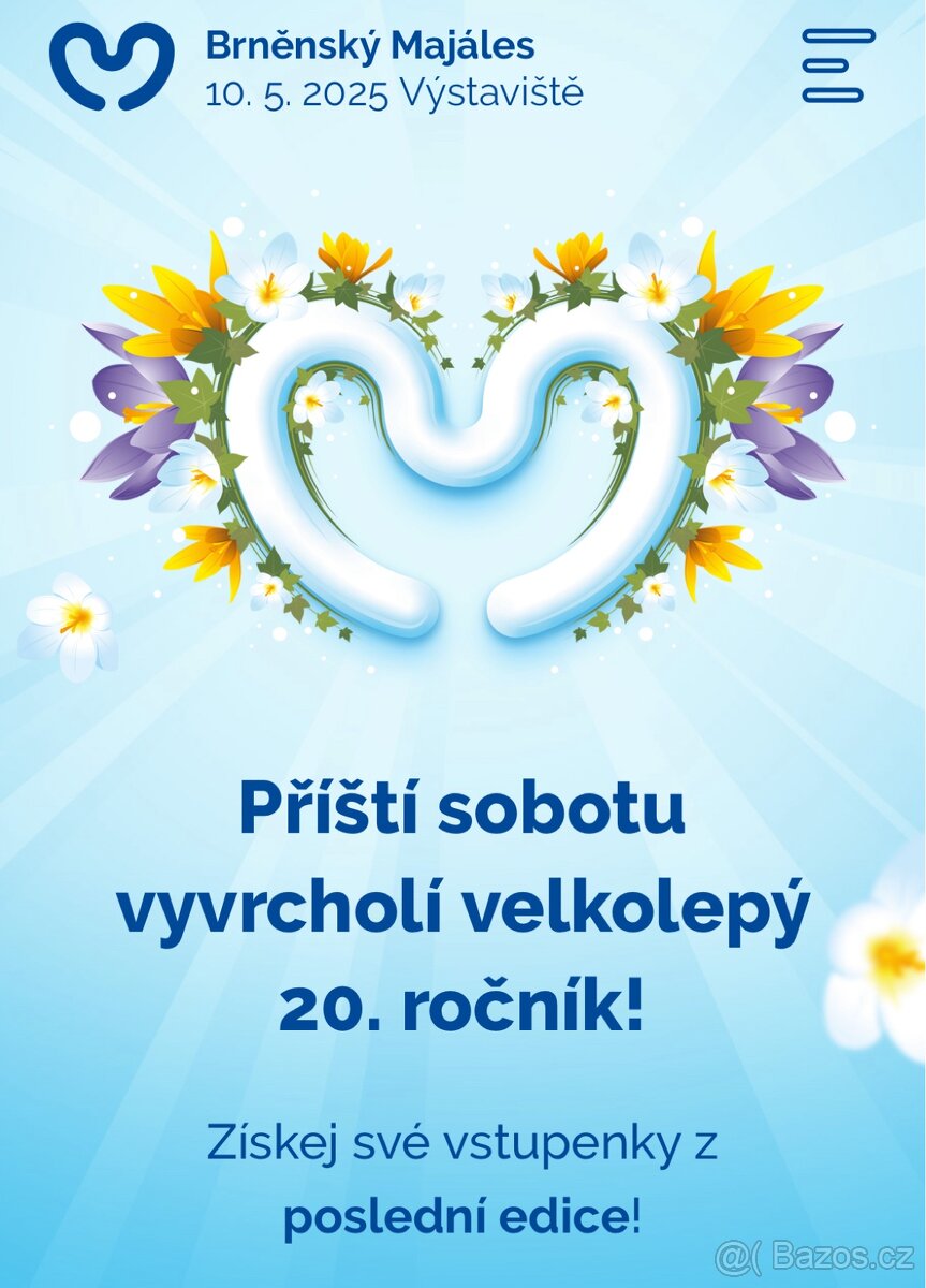 2x V.I.P vstupenky na Majáles Brno