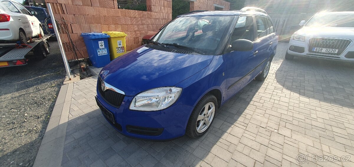 ŠKODA FABIA II KOMBI 1.2i 51KW KLIMA NOVÁ STK