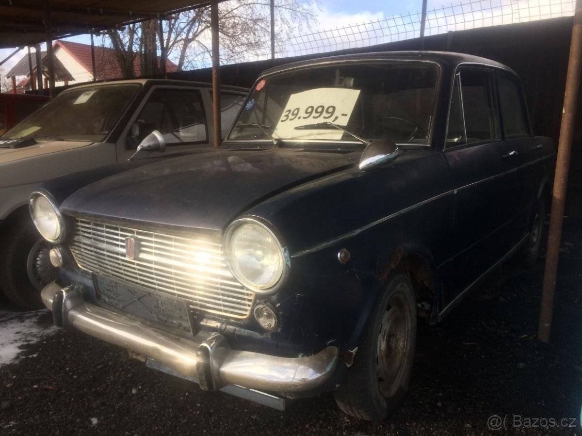 Prodám veteránský FIAT (Zastavu 1100 - jedinečný licenční k