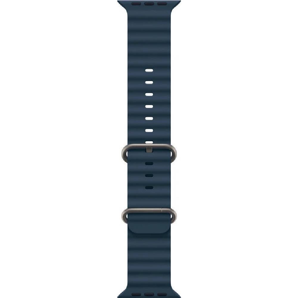 Apple Watch Ocean Band – Blue (49 mm, One Size)