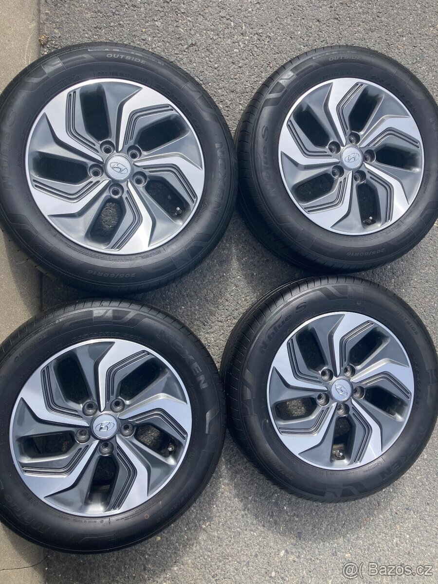 Zanovni letni al kola 16” ORIGINÁL HYUNDAI KONA r.v. 2022