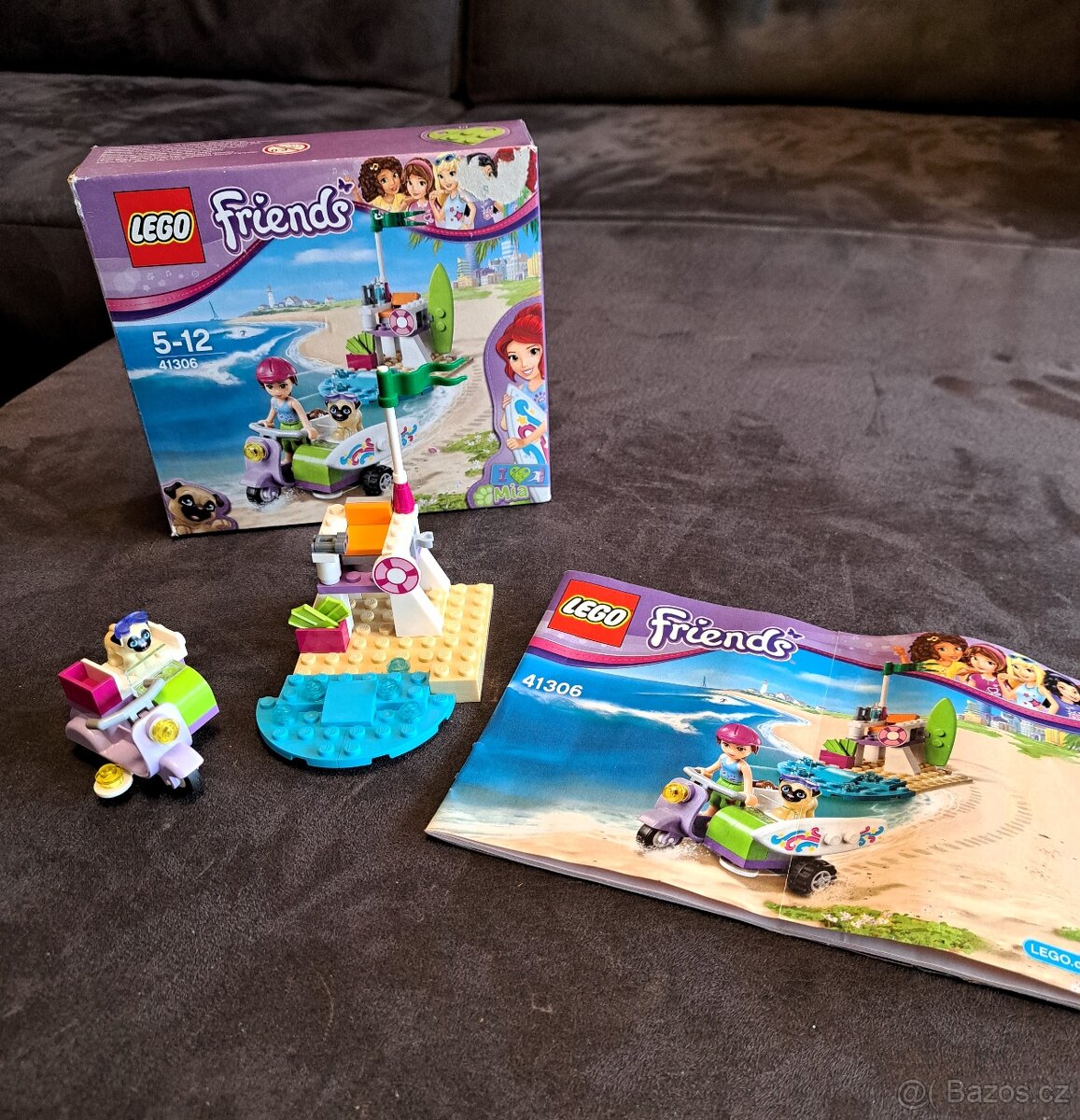 LEGO Friends 41306 Mia a plážový skútr