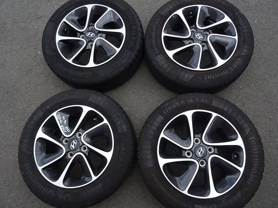 Alu disky origo Hyundai, 14", 4x100,ET 47, letní sada