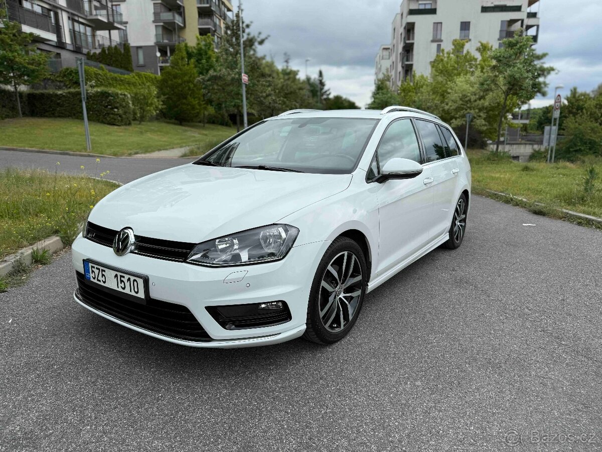 VW Golf Variant 7 – R-line, 1.4 TSI 140k, manuál, CR,09/2015