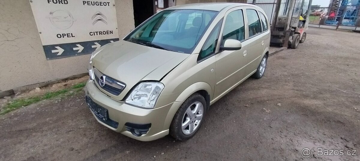 Prodám veškeré náhradní díly Opel meriva A 1.6 16v 77kw