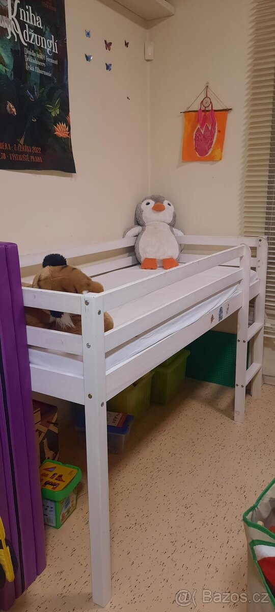 Dětská zvýšená postel