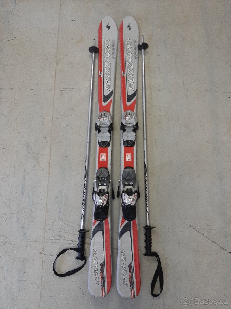 Lyže Blizzard stratos 120 + hůlky