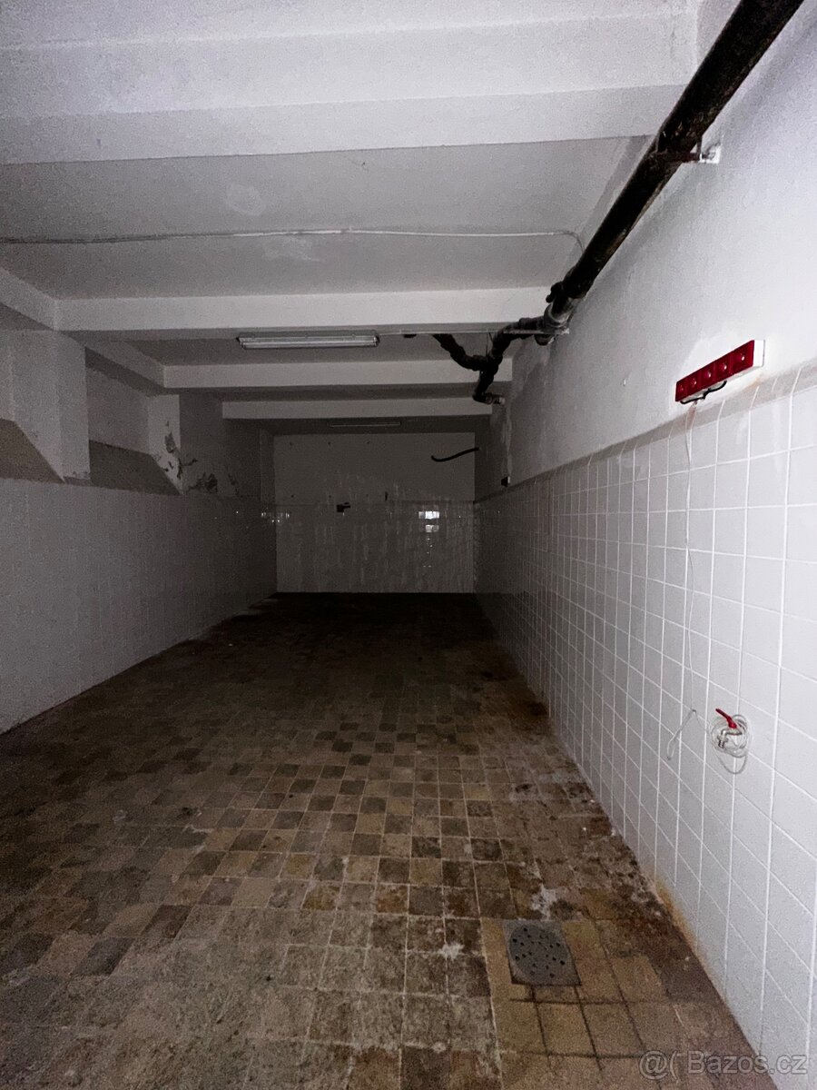 Podzemní prostory v těsné blízkosti centra Nymburka.