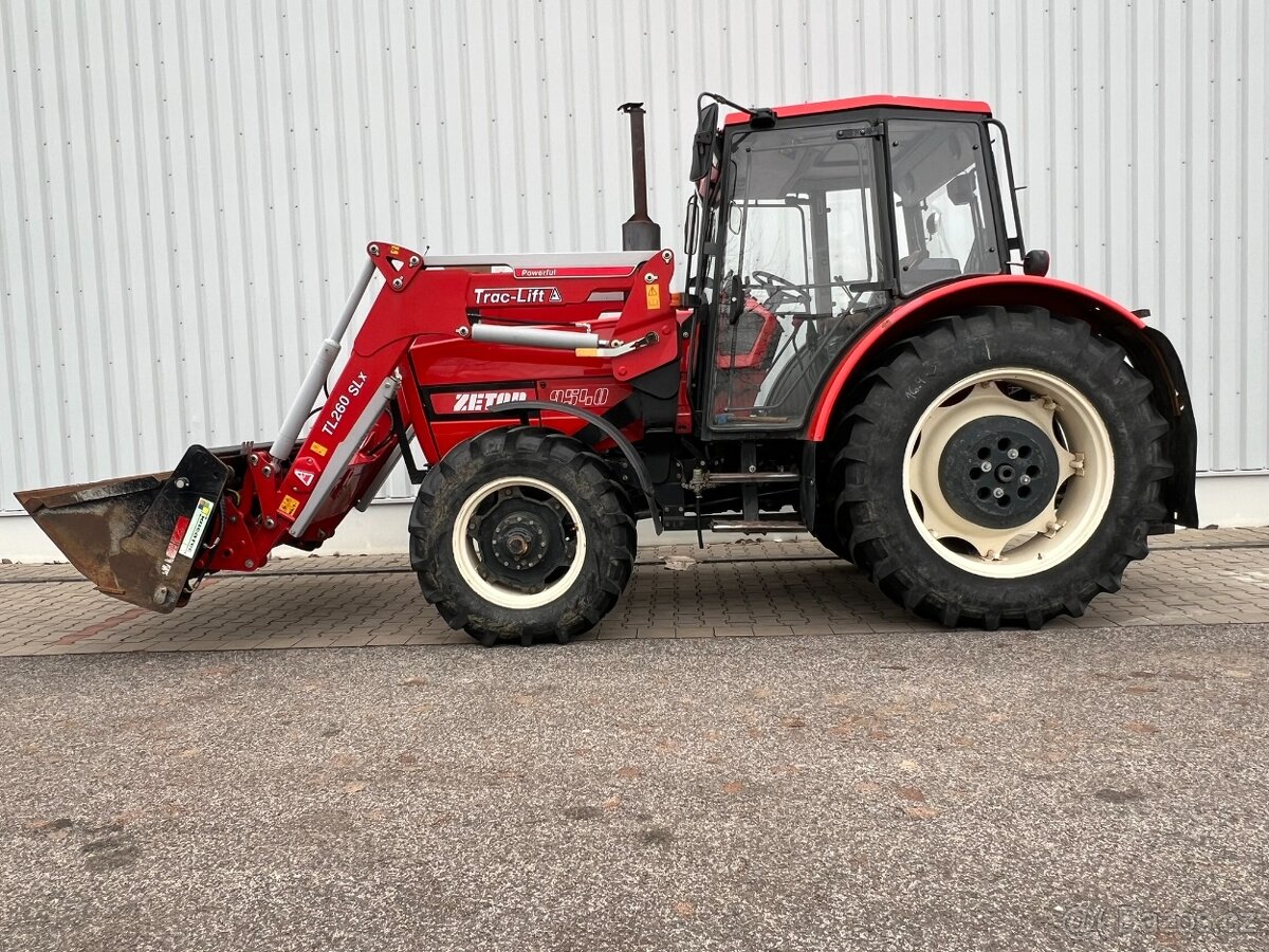 Prodám TRAKTOR Zetor 9540 + NAKLADAČ VČETNĚ PŘÍSLUŠENSTVÍ