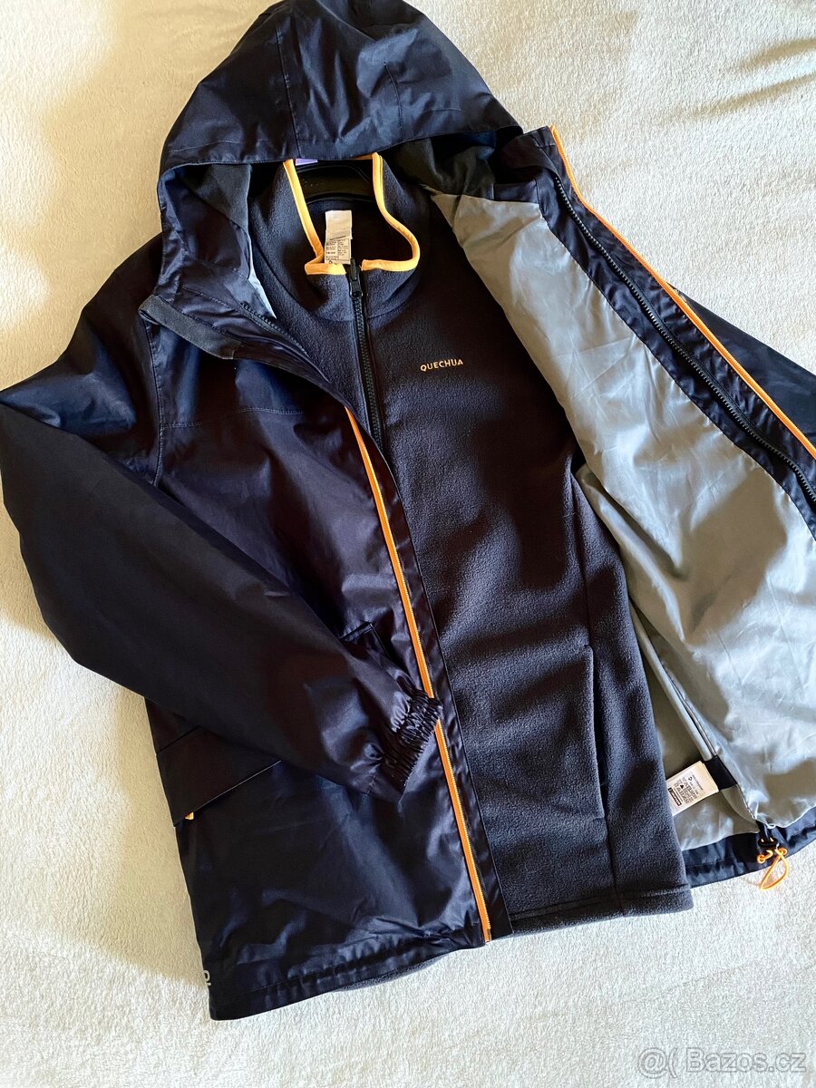 Decathlon outdoor bunda chlapec 14-15 let