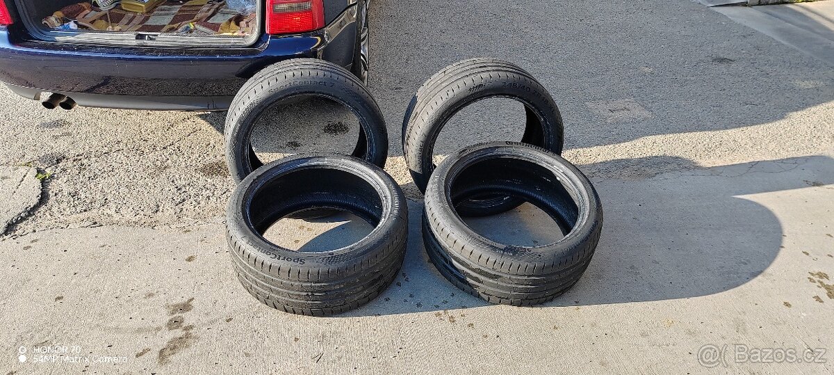 Pneumatiky Continental sport contact 7 - 245/40 zr 18 xl
