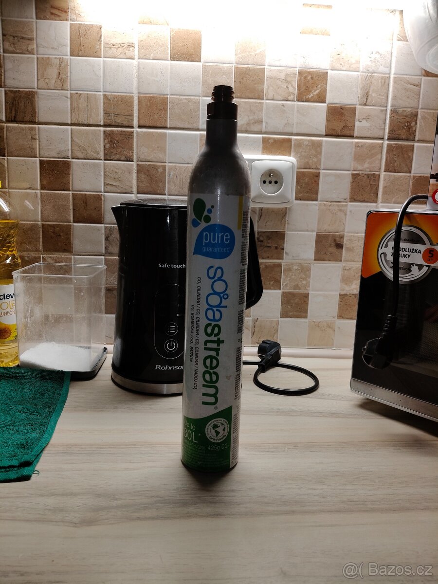 Prázdné bombičky sodastream
