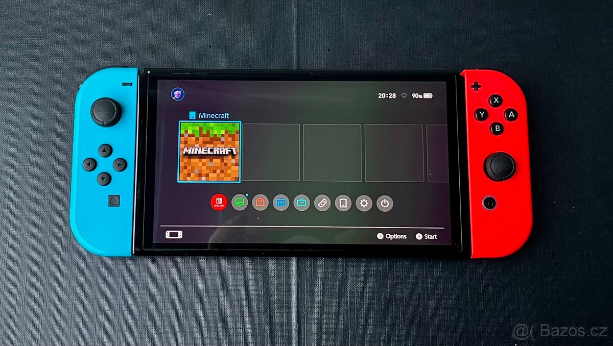 Nintendo Switch OLED (model 2023) + hra Minecraft