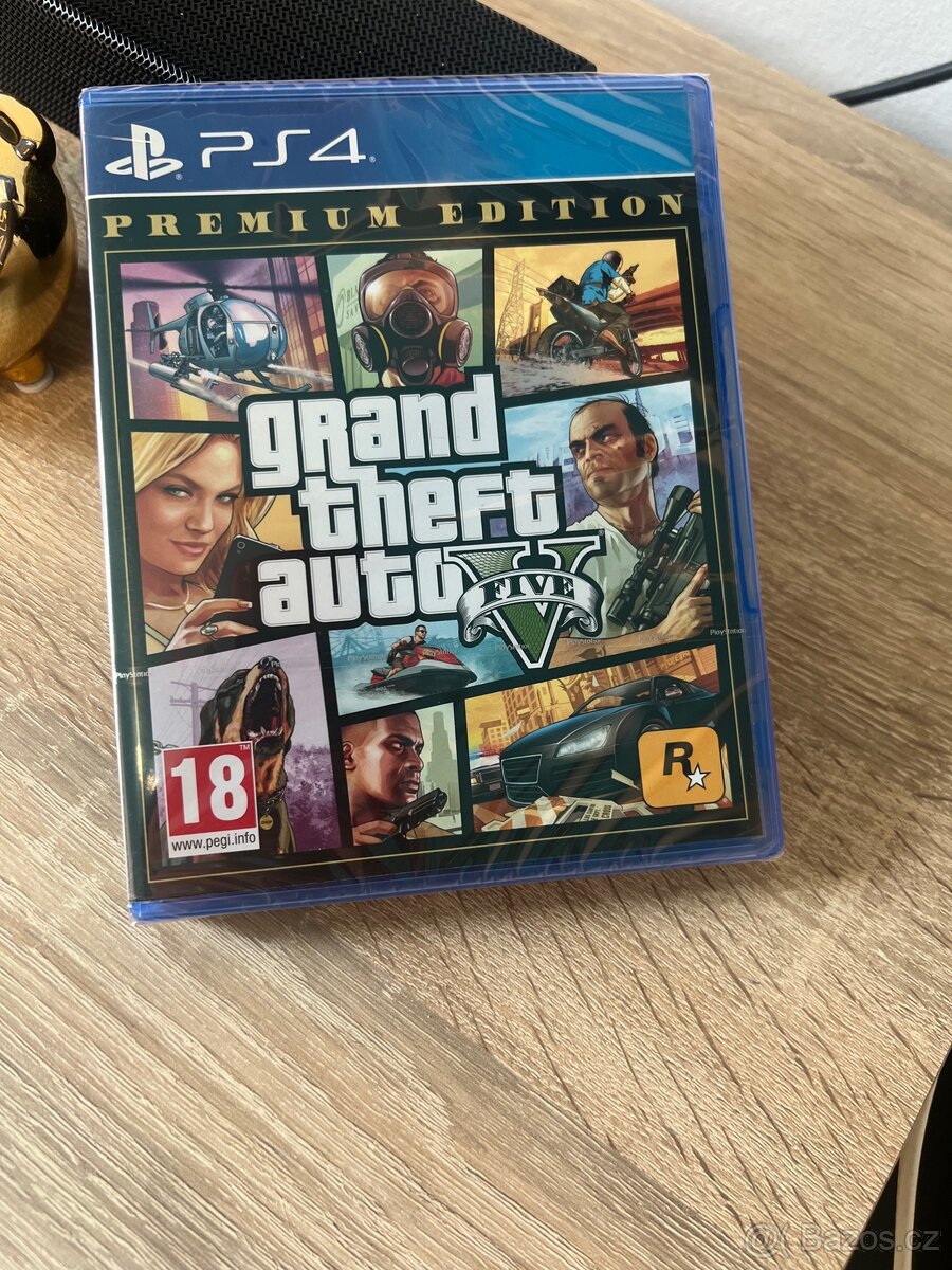 GTA 5 NOVÁ ZABALENÁ - PS4