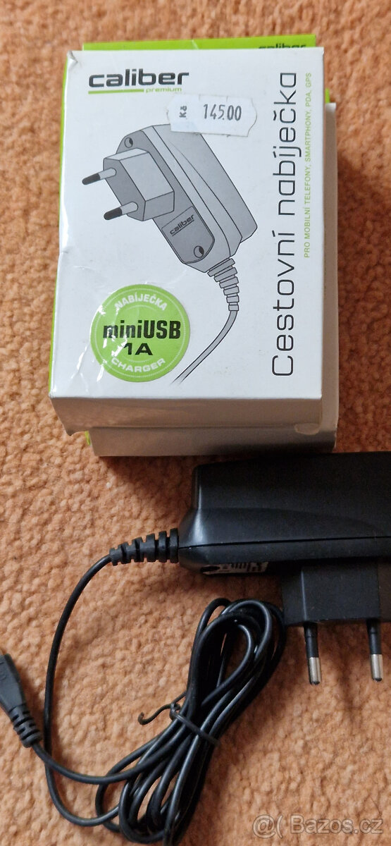Nabíječka Caliber mini USB 1A