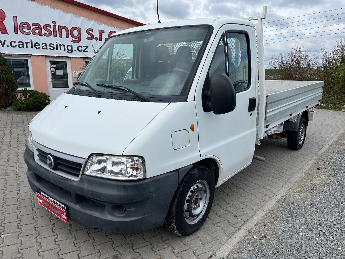 FIAT DUCATO VALNÍK 2.3JTD 81kW,KLIMA,ČR,DPH,2005,DOBRÝ STAV