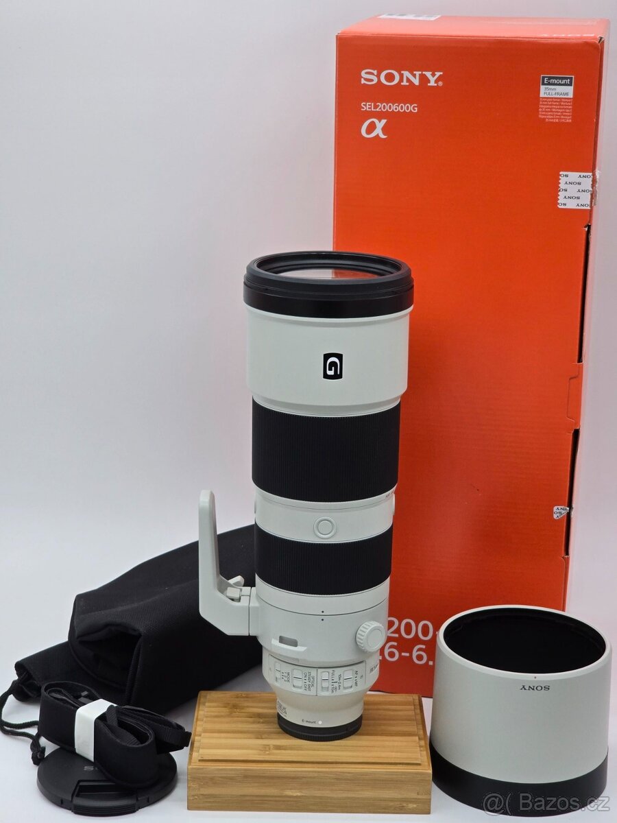 Sony 200-600 mm f/5.6-6.3 G OSS TOP STAV