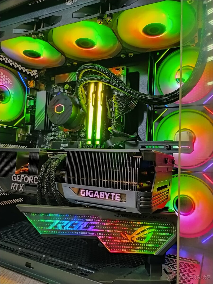 Herní PC: RTX 5080, R7 9800x3d, 64Gb ram DDR5, ZÁRUKA