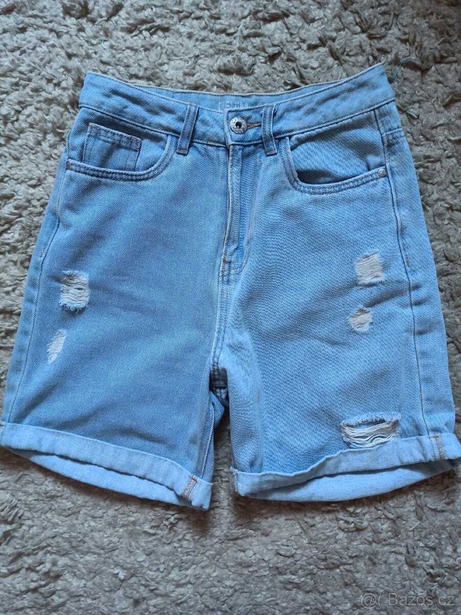 Prodám dámské džínové šortky/kraťasy vel. 34/XS