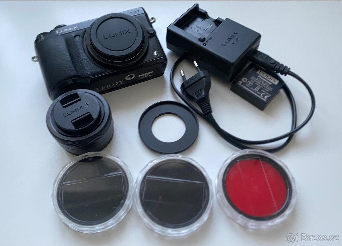 Konvertovaný fotoaparát Lumix GX7
