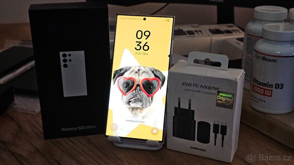 Samsung Galaxy S23 Ultra – 12GB / 512GB – BÍLÝ