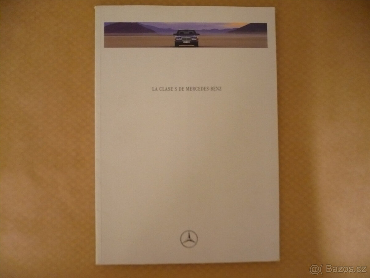 Prospekt brožura Mercedes S-Klasse W140