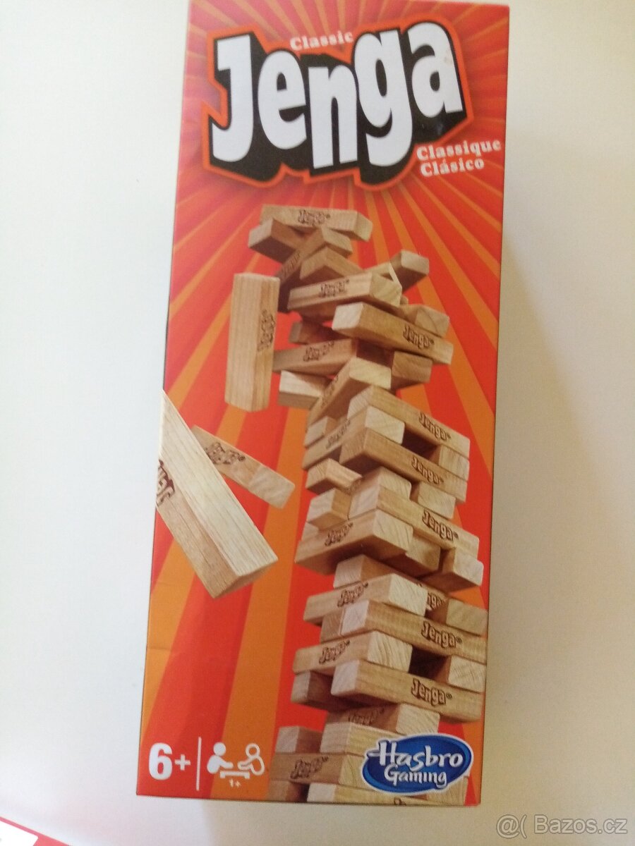 dětská dřevěná hra Jenga