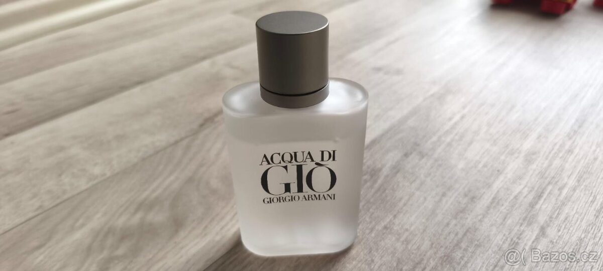 Luxusní parfém: ARMANI Acqua di Giò 100ml, zánovní