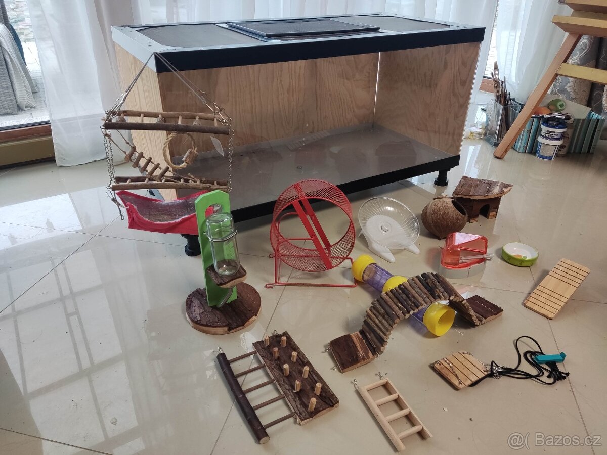 Terárium na domácí mazlíčky