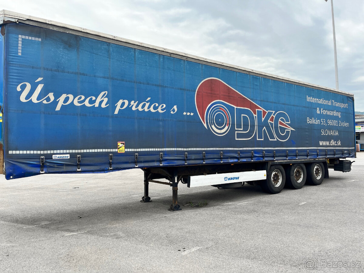 Prodám plachtový návěs KRONE Profiliner