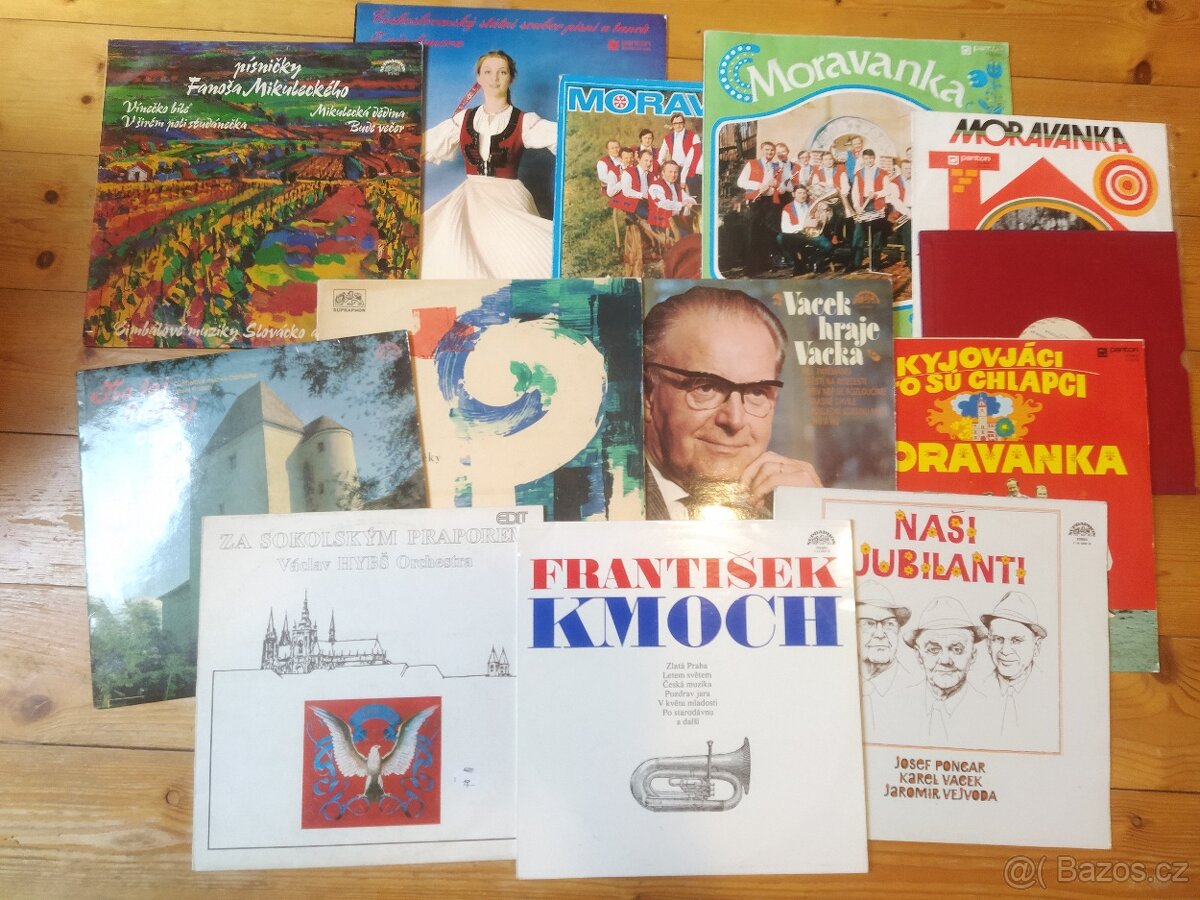 LP - různé dechovky