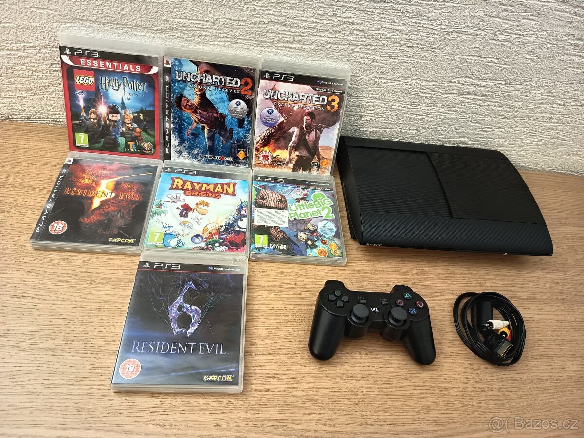 Ps3 Superslim 500GB + 7 Her