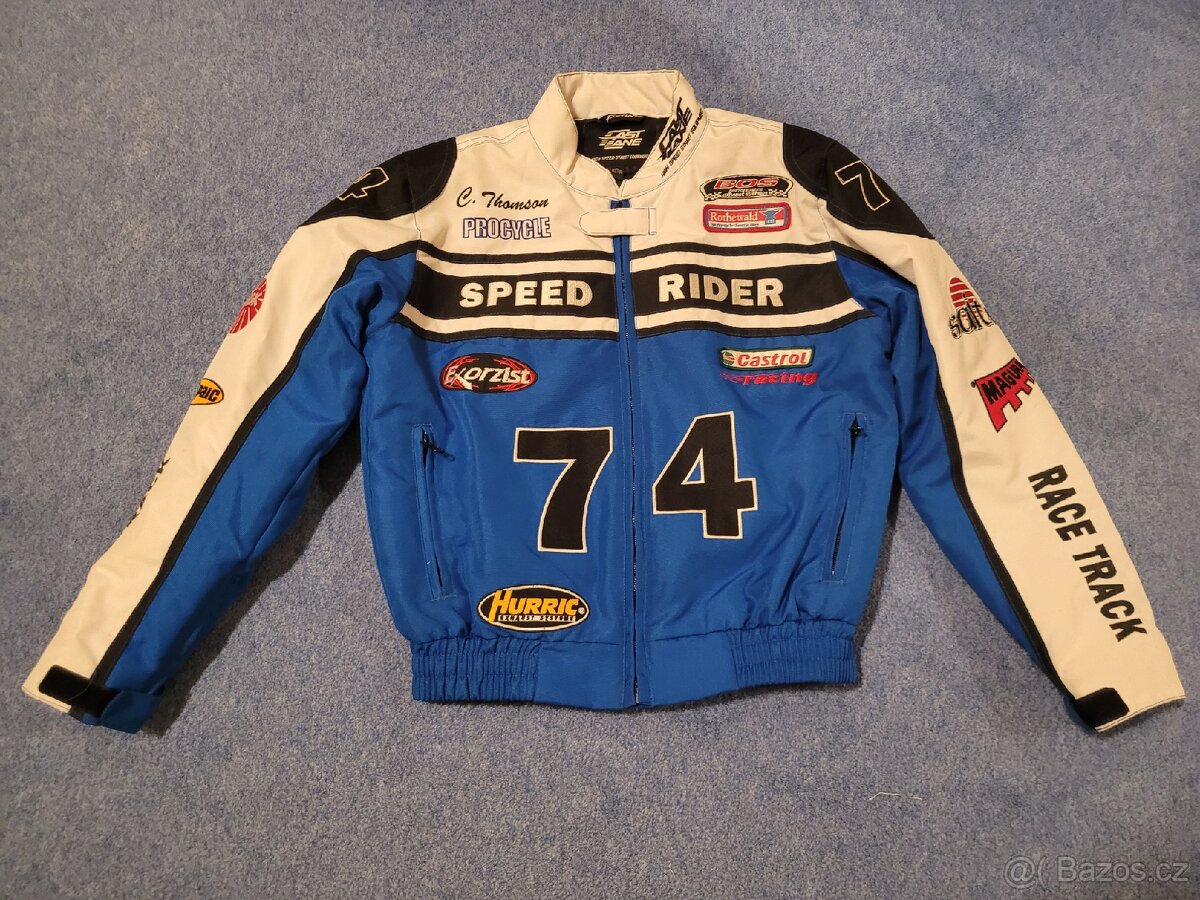 Dětská bunda na motorku