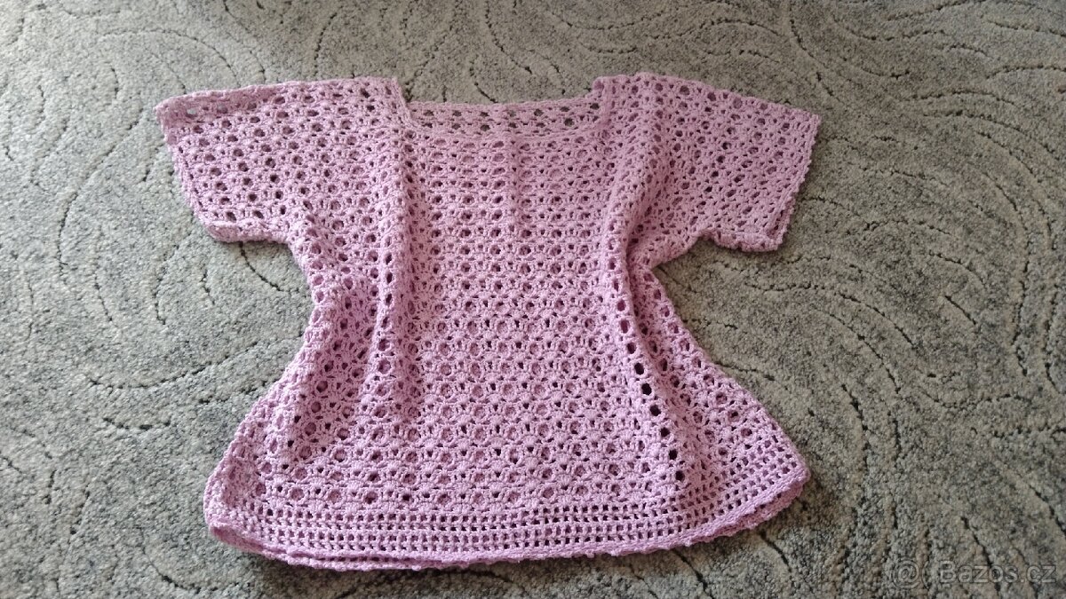 Halenka háčkovaná