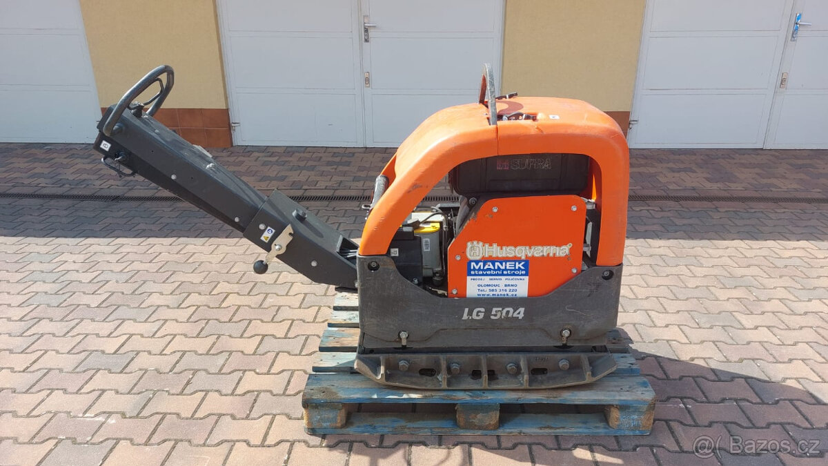 Vibrační deska Husqvarna LG 504 Hatz, 750mm, 500kg