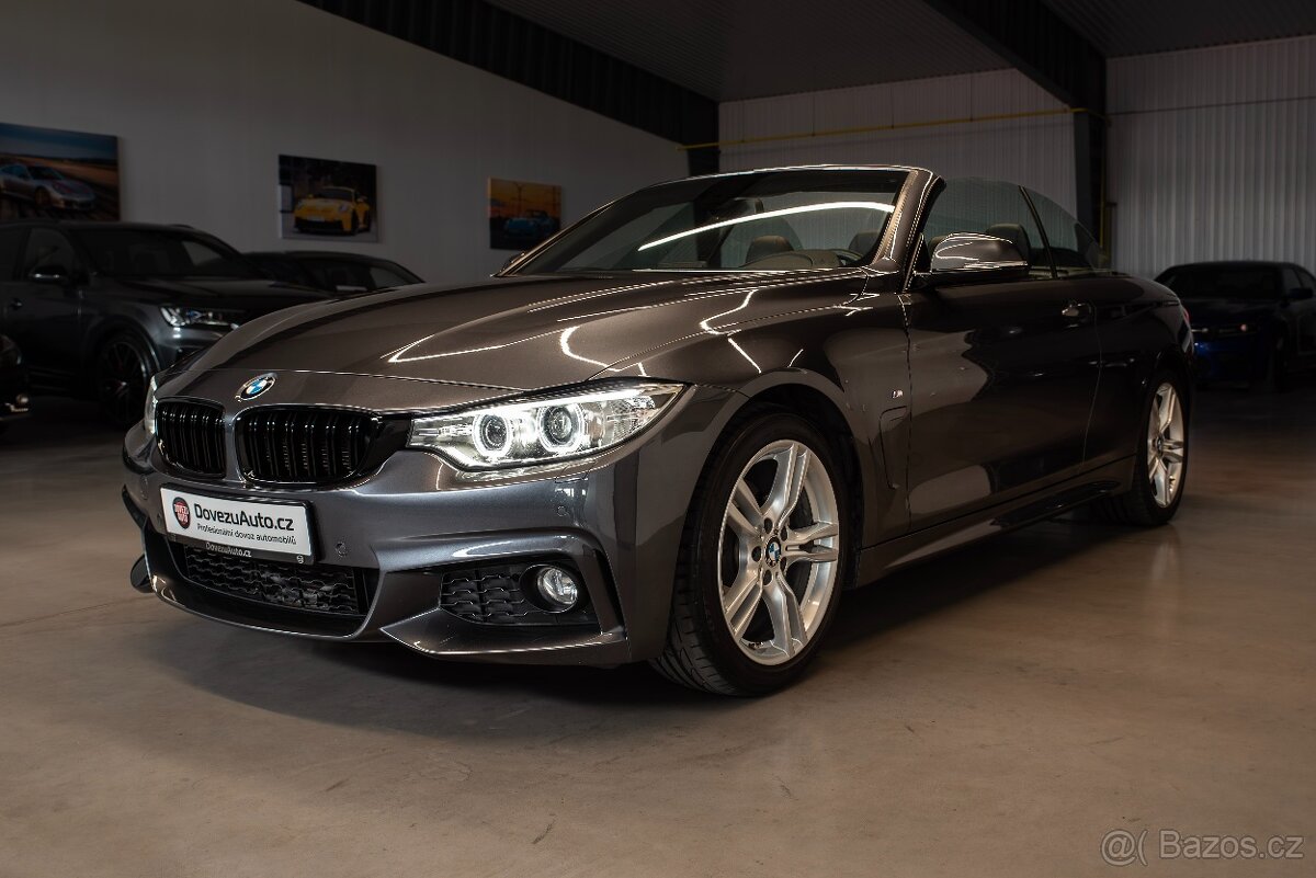 BMW 420d Cabrio M Sportpaket - 100 tis. km, nehavarováno