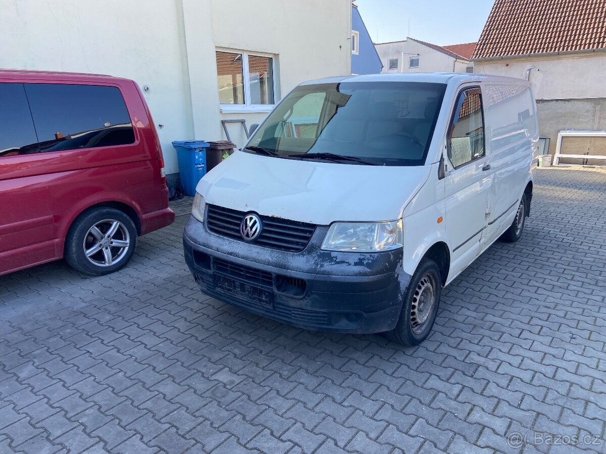 DÍLY VW TRANAPORTÉR T5, 1.9 TDI , 77kw , AXB