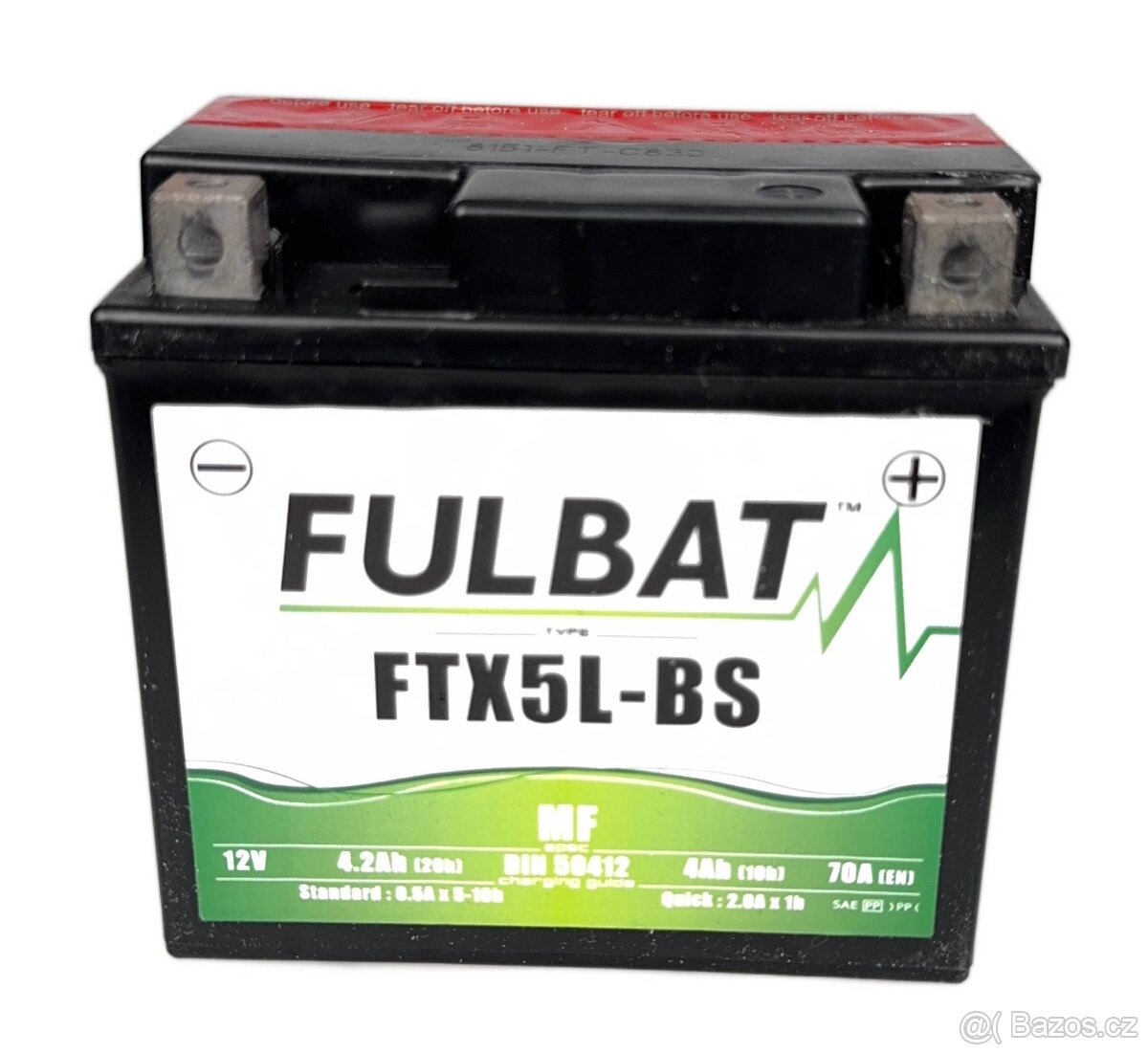 Nový nepoužitý bezúdržbový akumulátor FTX5L-BS 12V 4Ah
