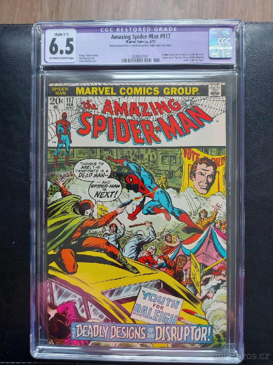 Gradované komiksy Amanzing Spiderman