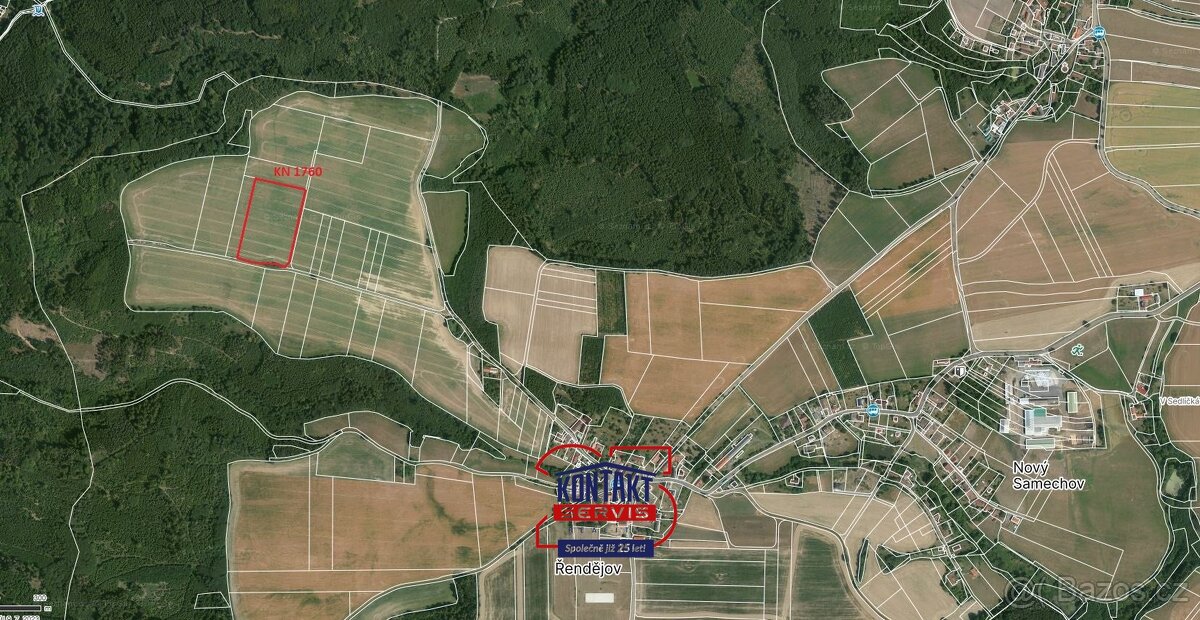 Rozlehlý zemědělský pozemek v okrese Kutná Hora