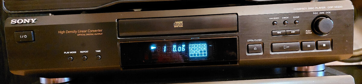 CD přehrávač Sony CDP-XE220+manuál