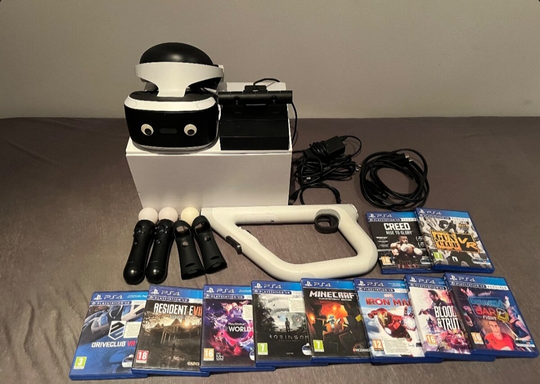 Playstation VR V2 + kamera V2 + redukce k PS5