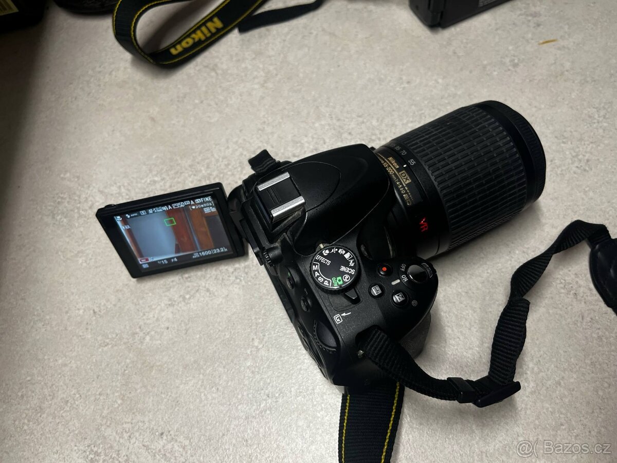 Nikon D5100, NIKON 55-200/4-5,6 G AF-S DX VR, Nikon 18-55 mm