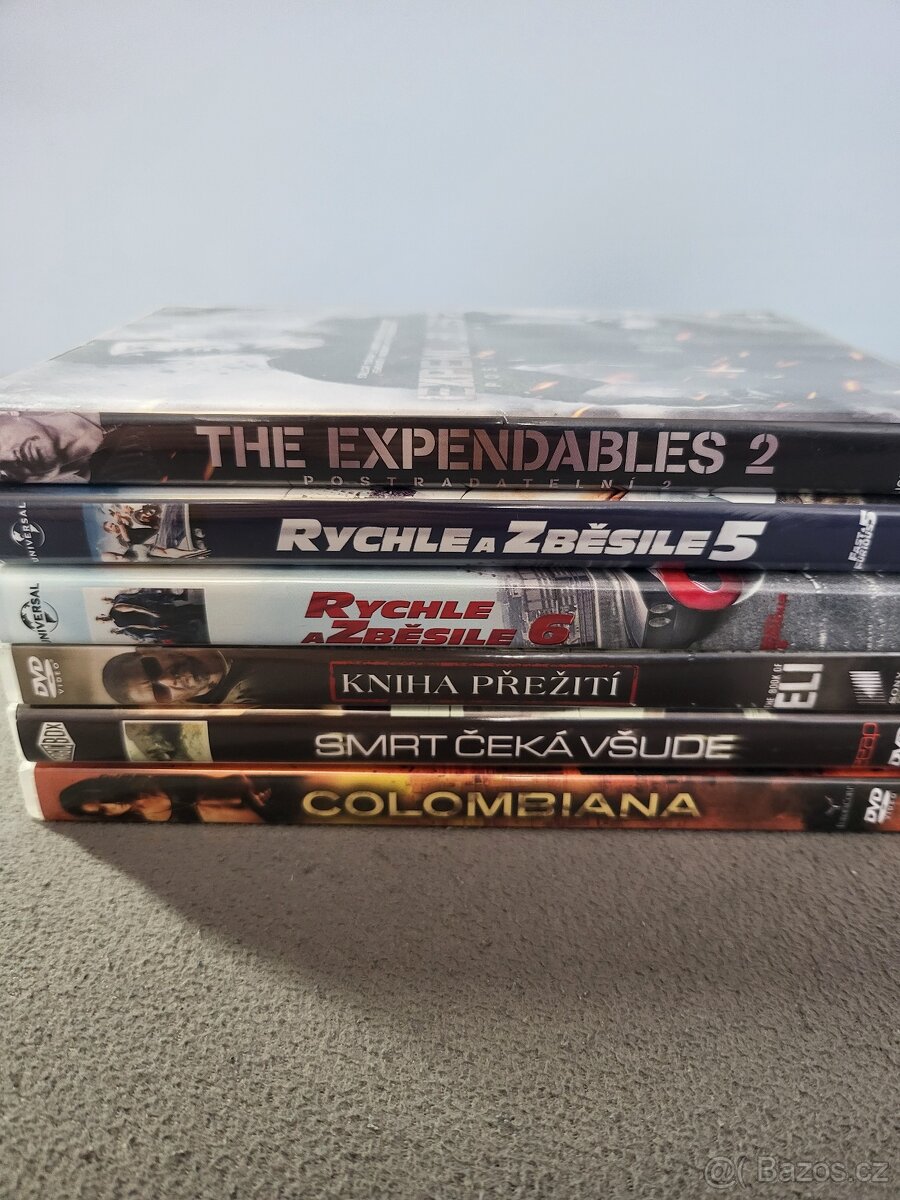 TOP akční filmy na DVD – legendární tituly