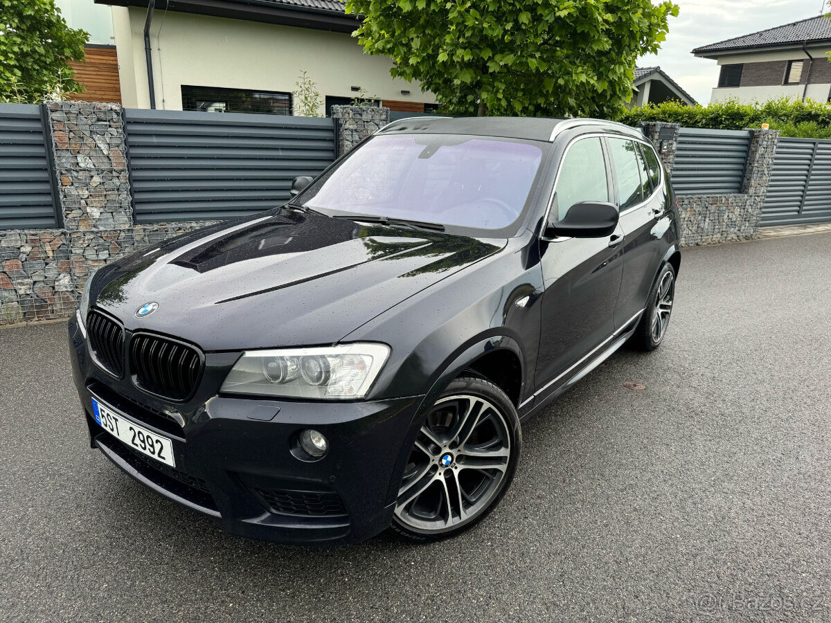 BMW X3 X-DRIVE 35D VELMI PĚKNÝ STAV