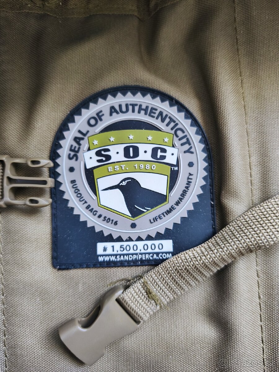 Prodám military batoh SOC barva coyote