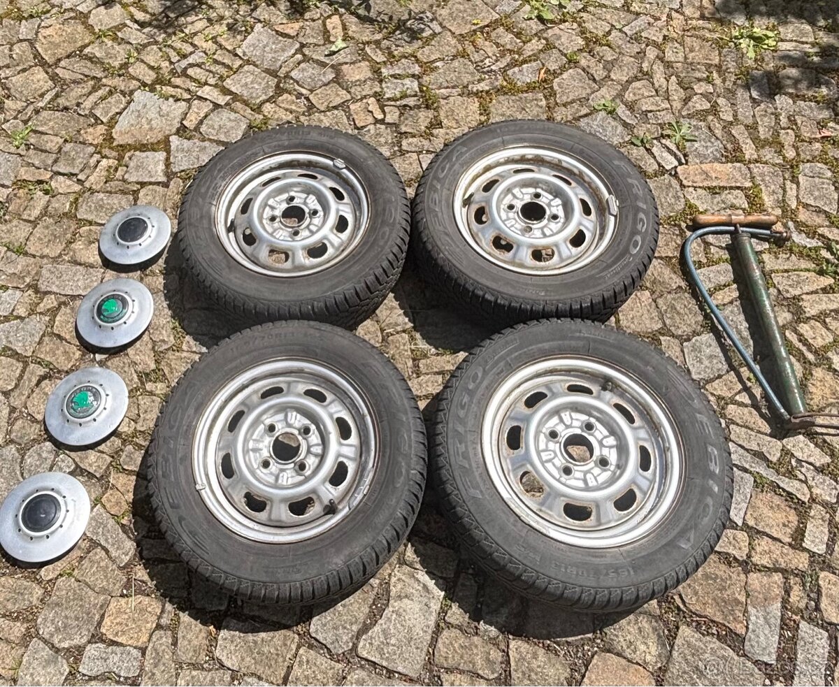 Plechová kola 165/70 R13