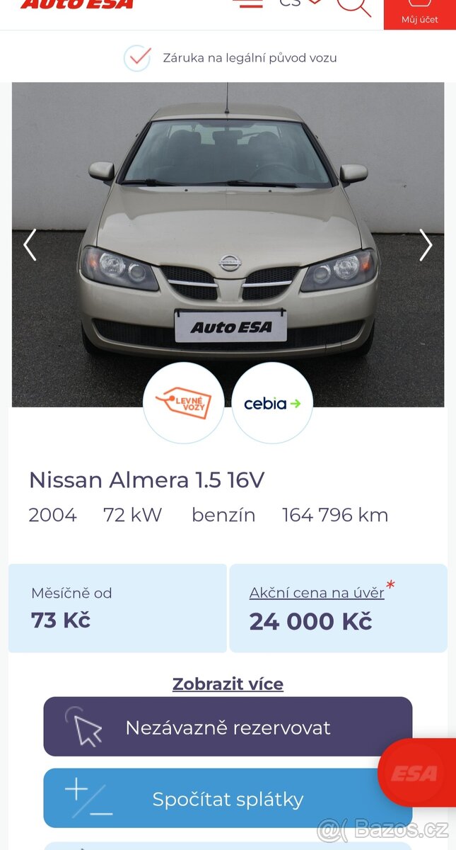 Nissan Almera 2004